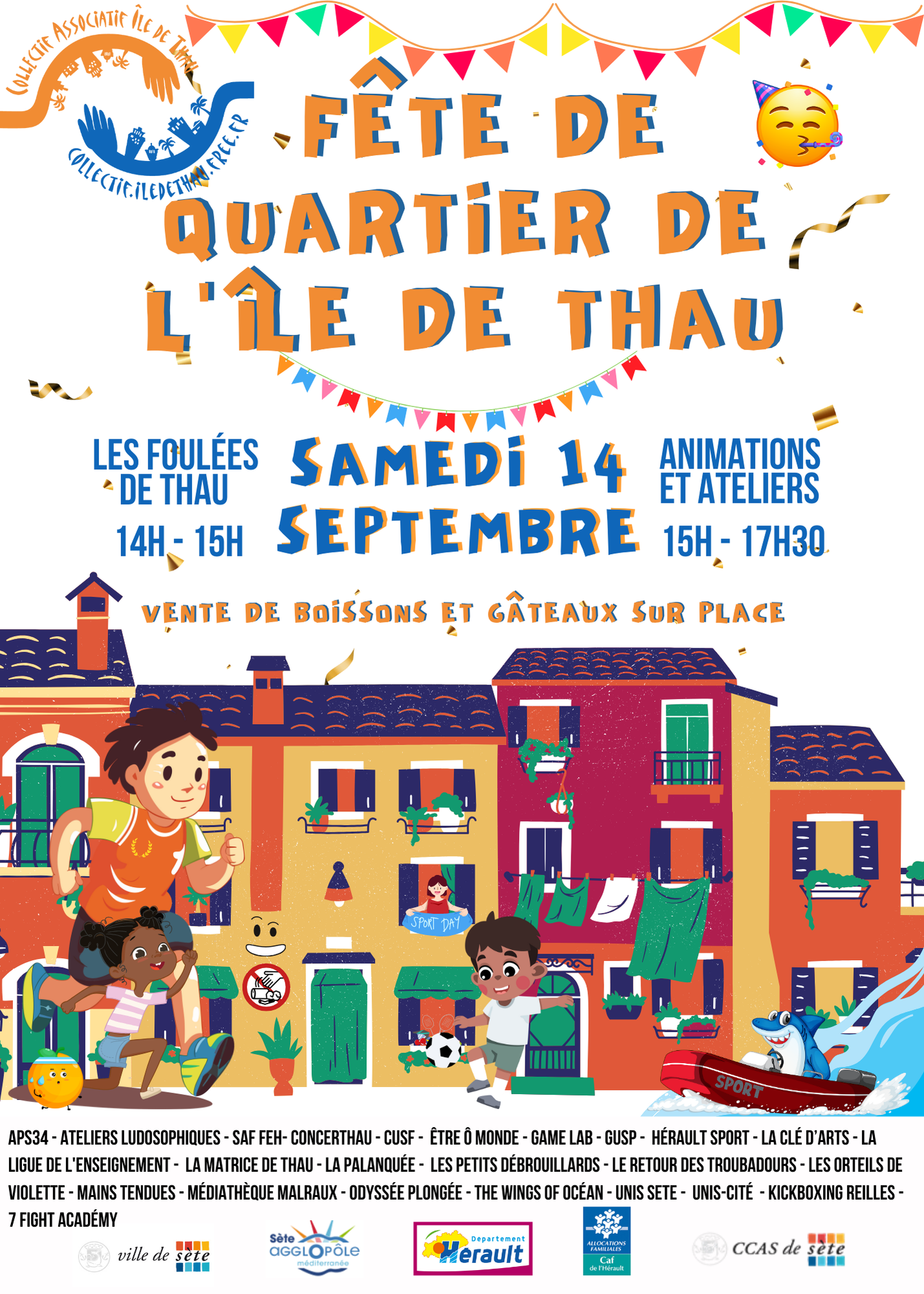 Fête de quartier de l’île de Thau