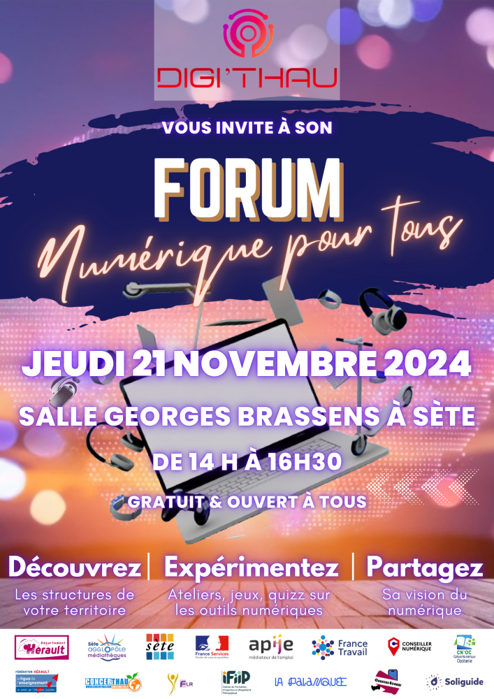 Forum numérique Digi’Thau