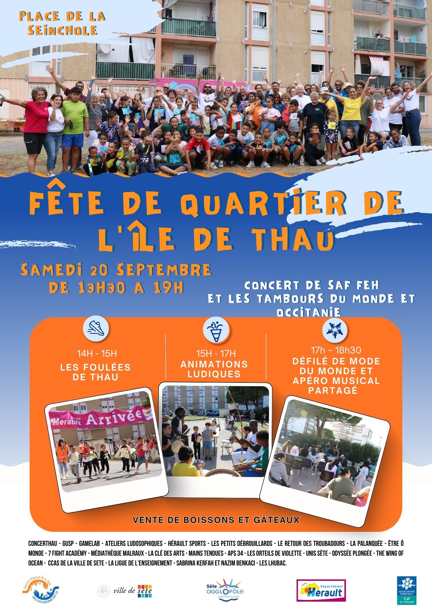 Fête de quartier de l’île de Thau