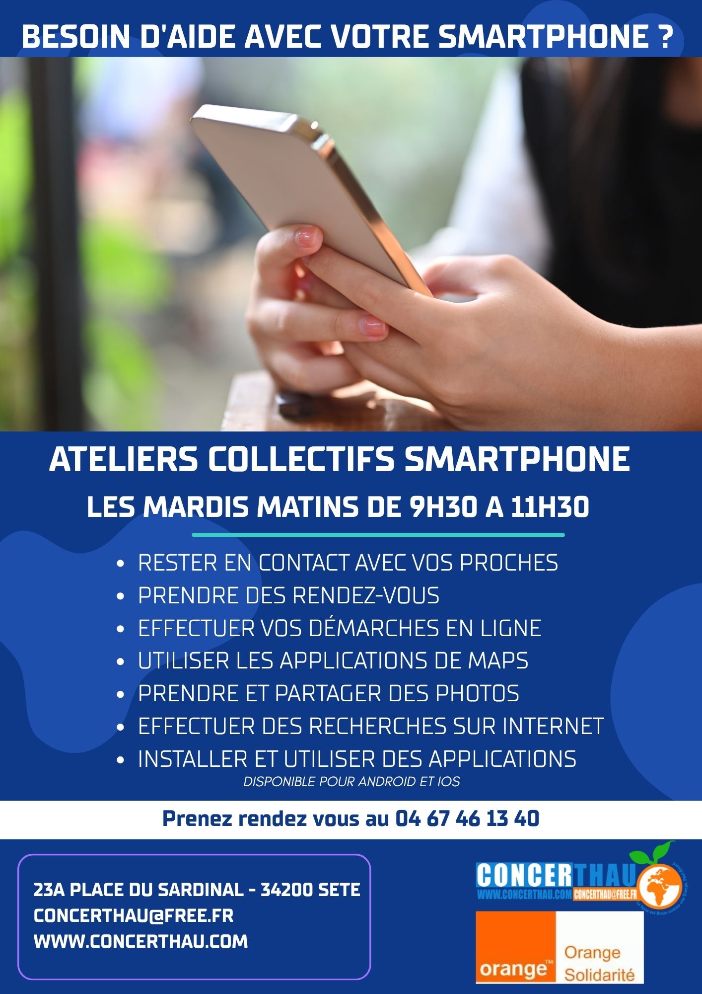 Ateliers collectifs Smartphone
